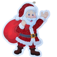 Noel Baba Strafor Süs 30x35 cm